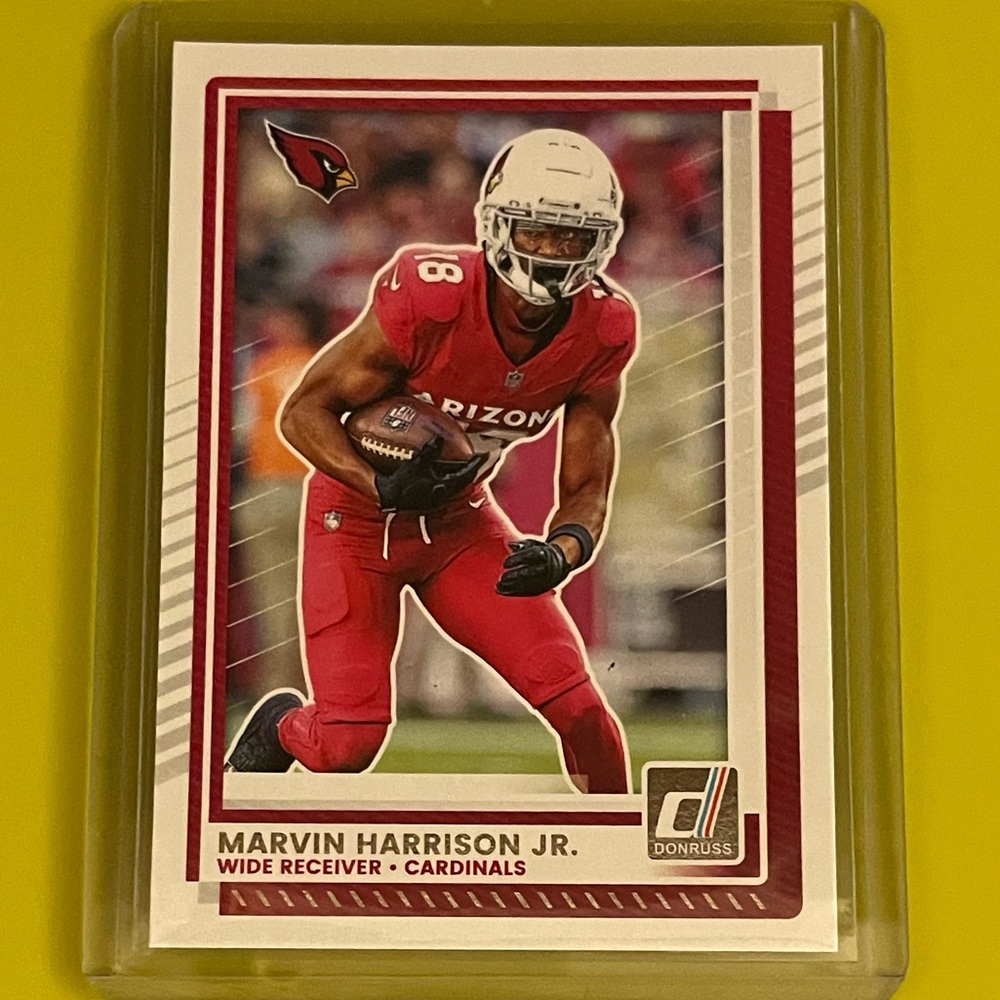 Marvin Harrison Jr. #286 2025 Panini Donruss Football Trading Card
